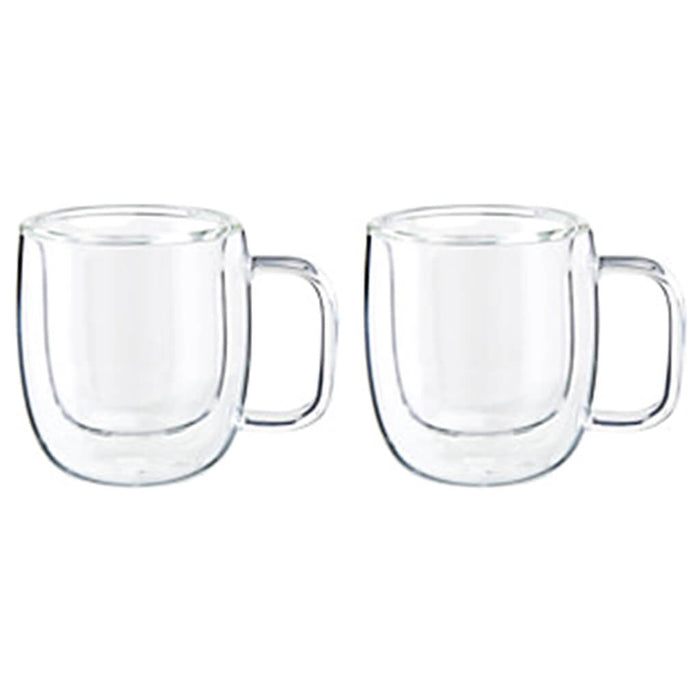 Espresso Glass Mug 2pc, 80ml