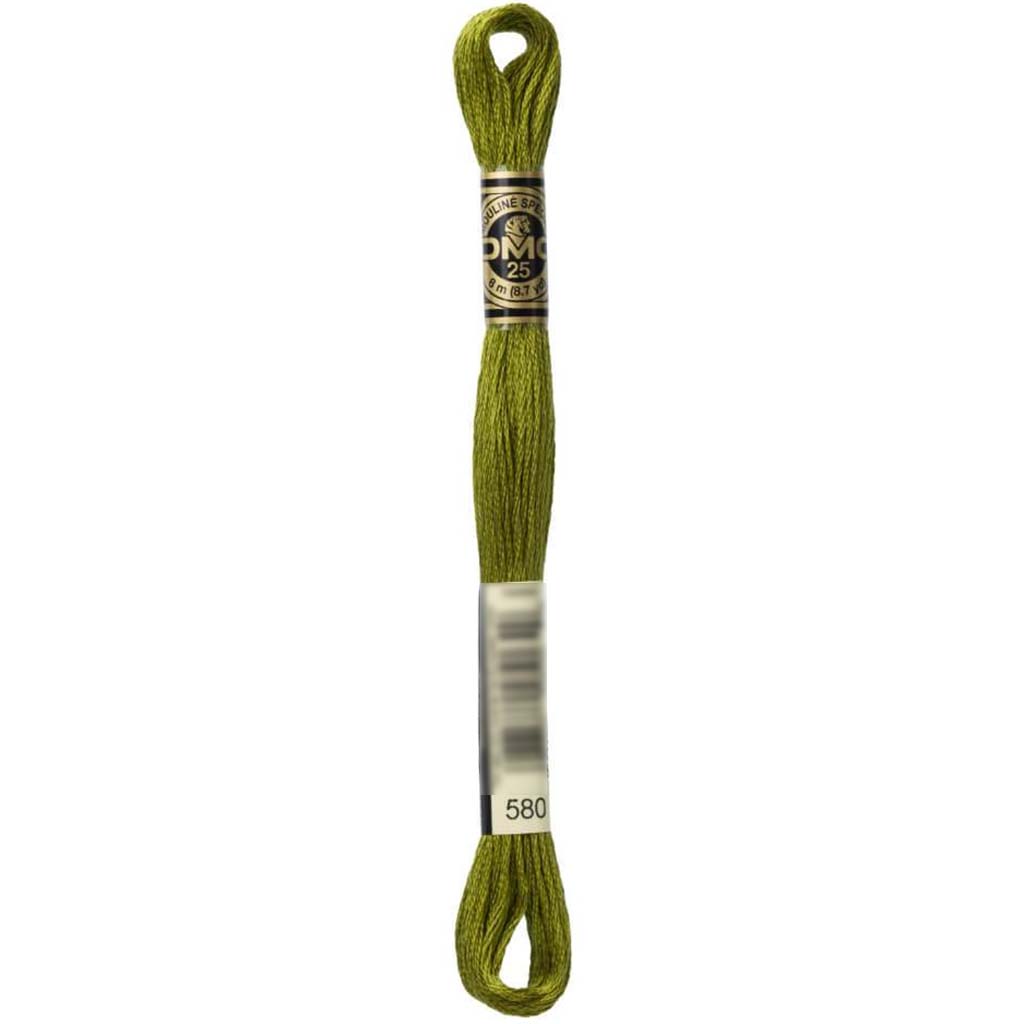 Dmc Floss Dark Moss Green Green 
