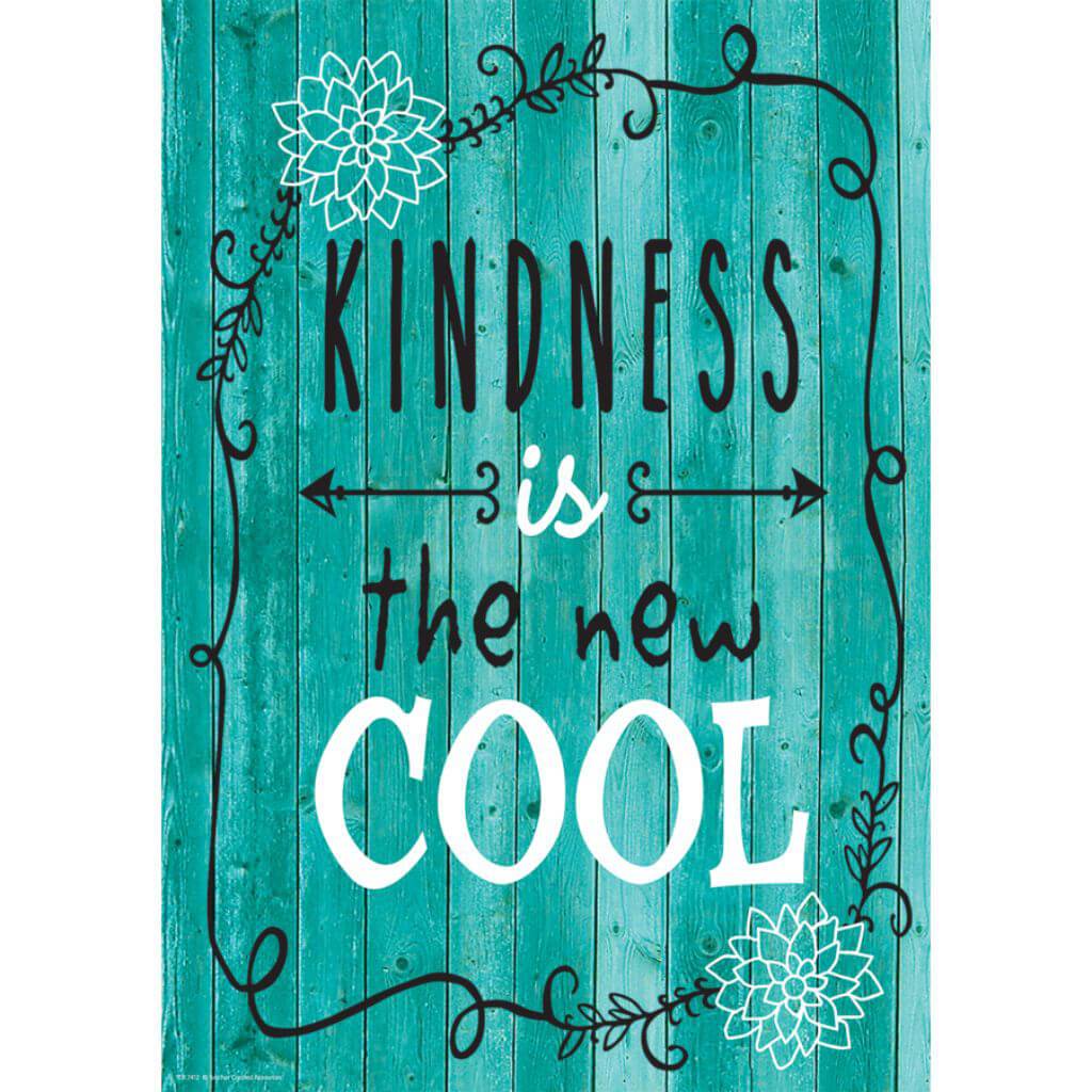 Kindness Is The New Cool Positive Poster