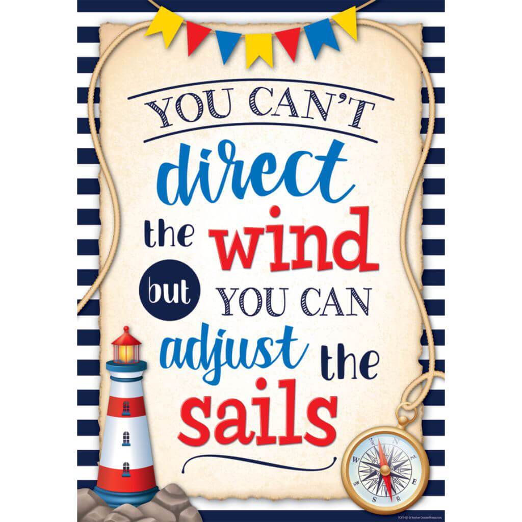 You Can'T Direct The Wind But You Can Adjust The Sails