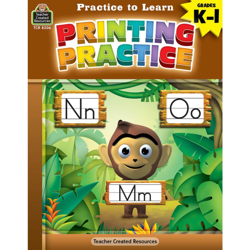 Printing Practice Practice To Learn K-1