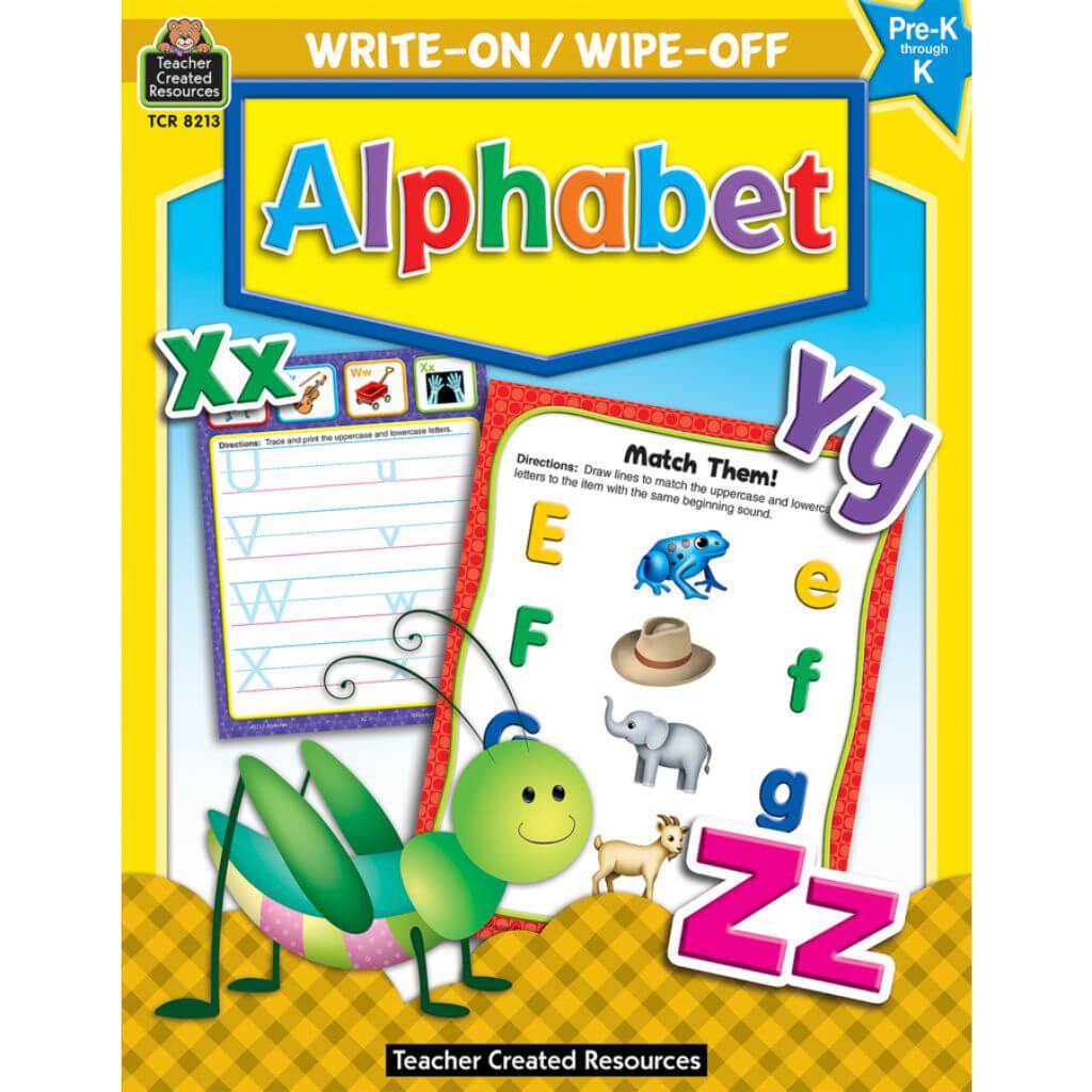 Write-On Wipe-Off Book Alphabet