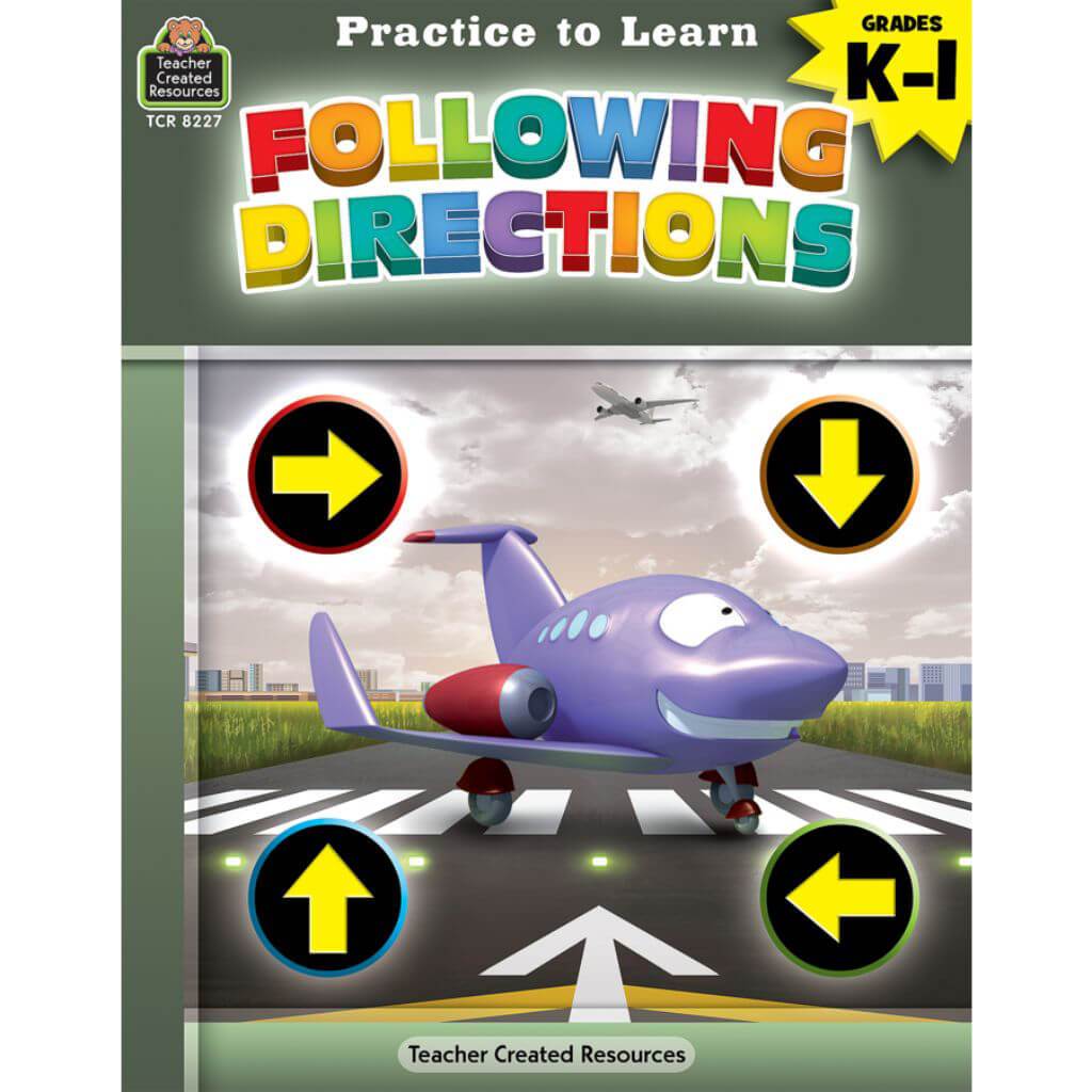 Following Directions Practice To Learn K-1