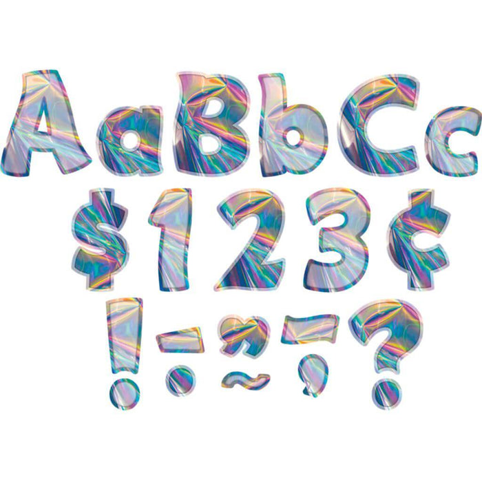 Funtastic 4" Letters Combo Pac Iridescent