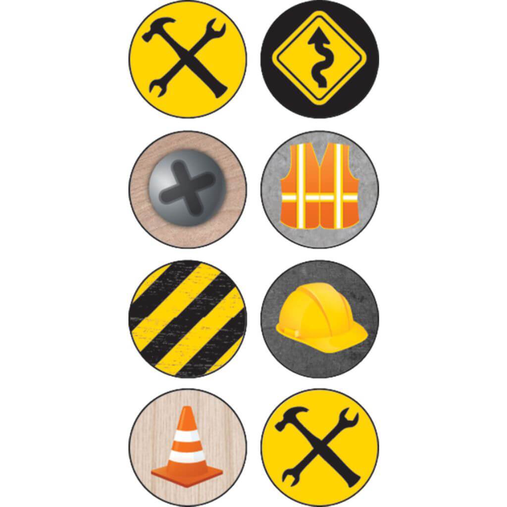 Under Construction Mini Stickers