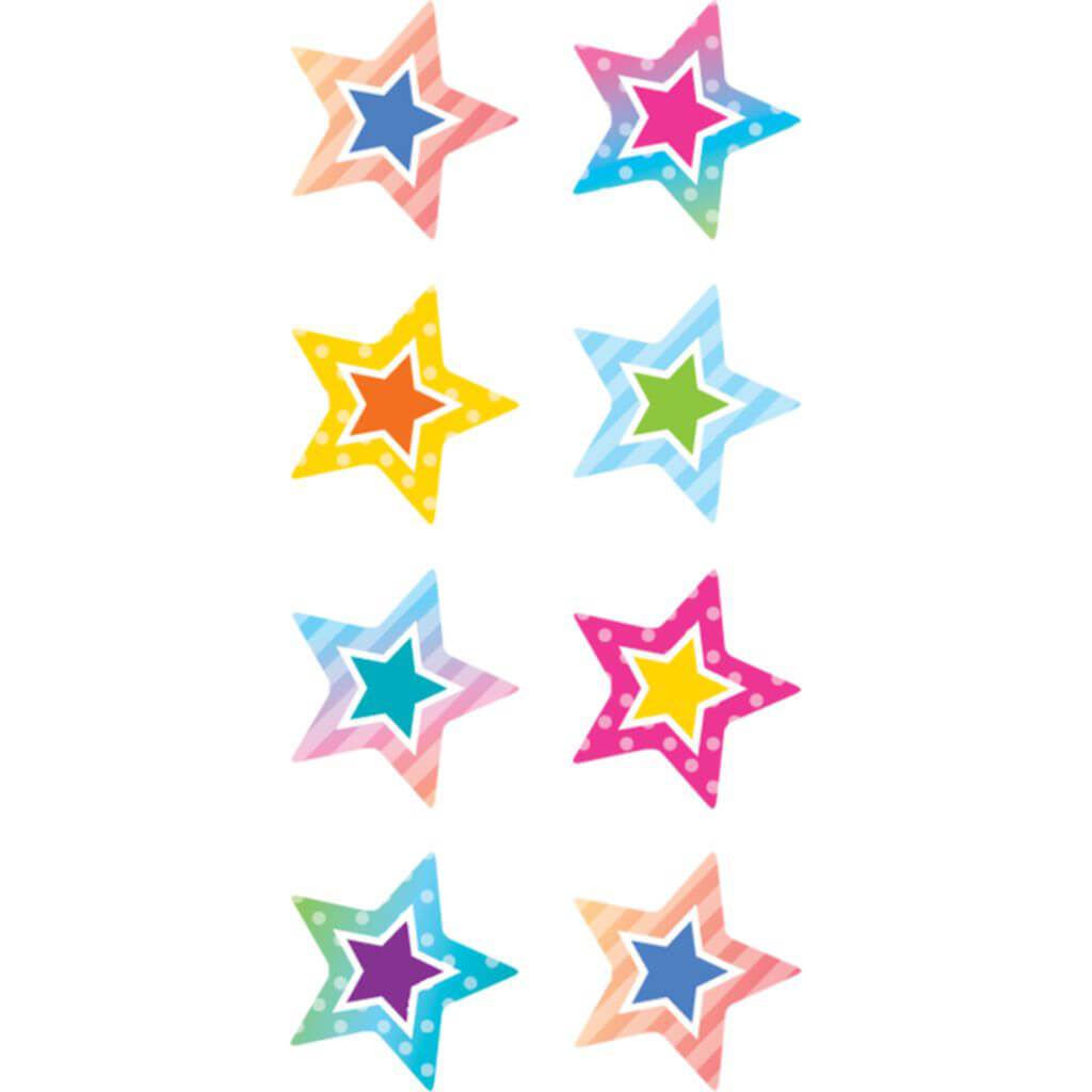 Stars Mini Stickers Colorful Vibes