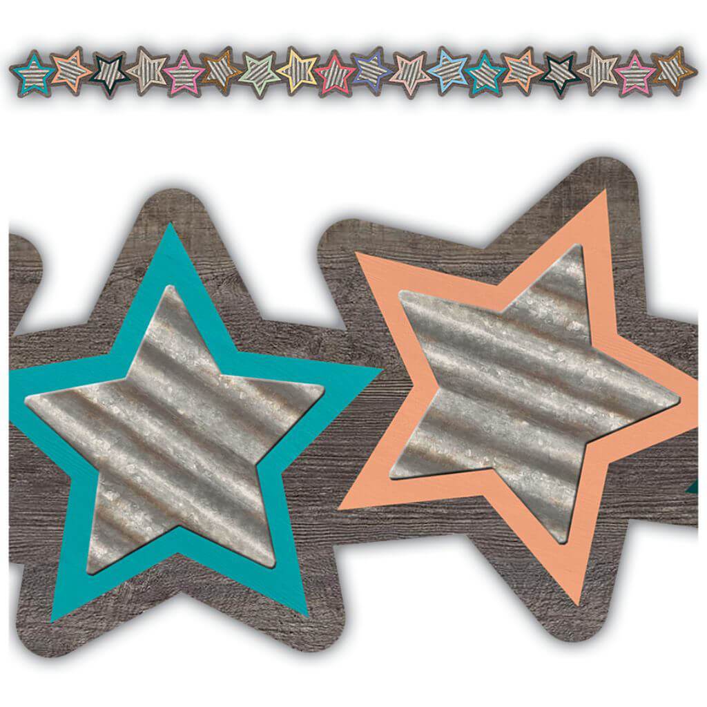 Stars Die-Cut Border Trim Home Sweet Classroom