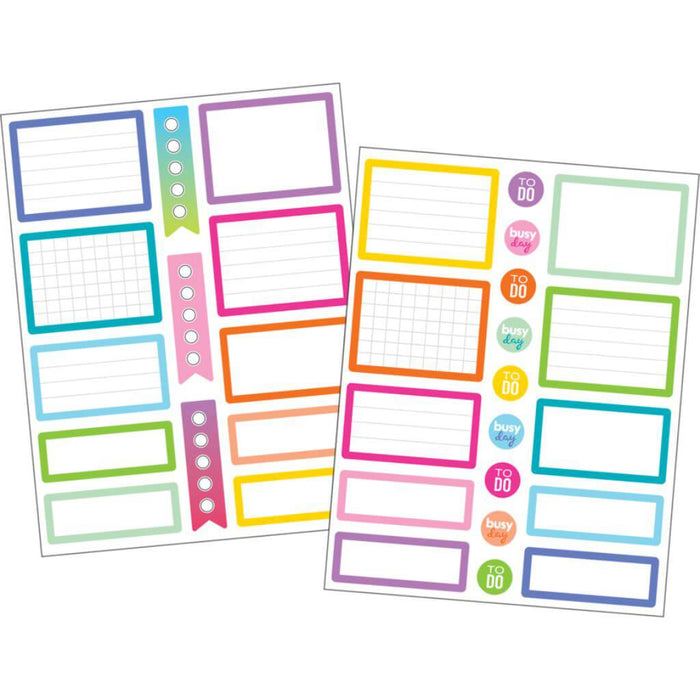 Labels Planner Stickers Colorful