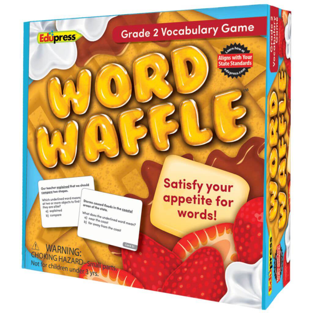 Word Waffle Game Grade 2