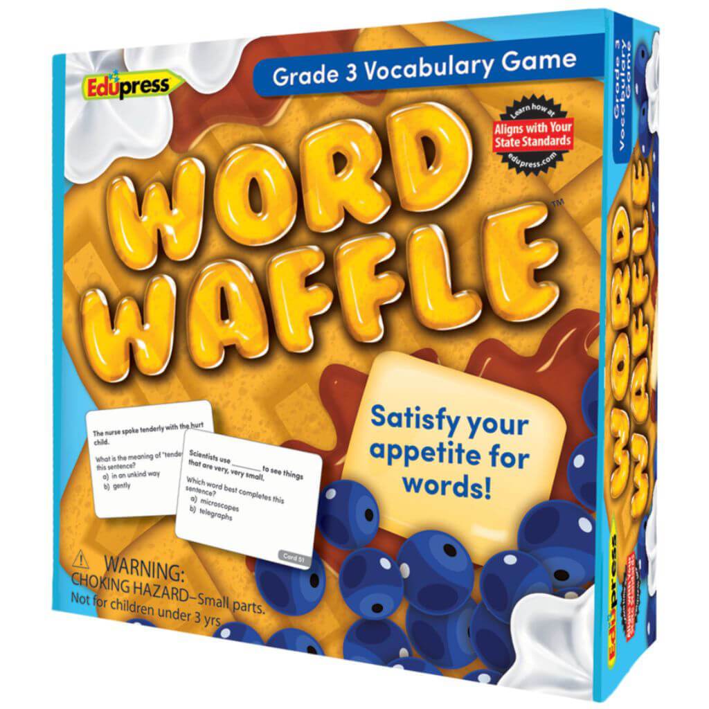 Word Waffle Game Grade 3