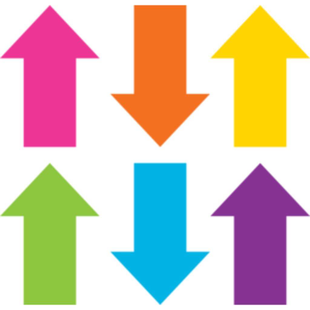 Spot On Arrows Carpet Markers - 8'