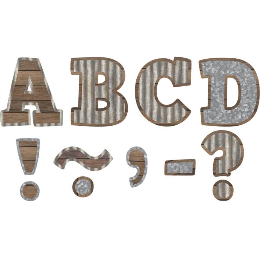 Magnetic Letters Bold Home Sweet Classroom 3' Block