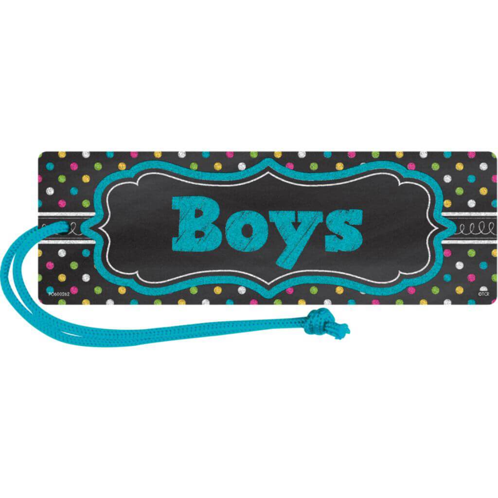 Chalkboard Magnetic Boys Pass Brights