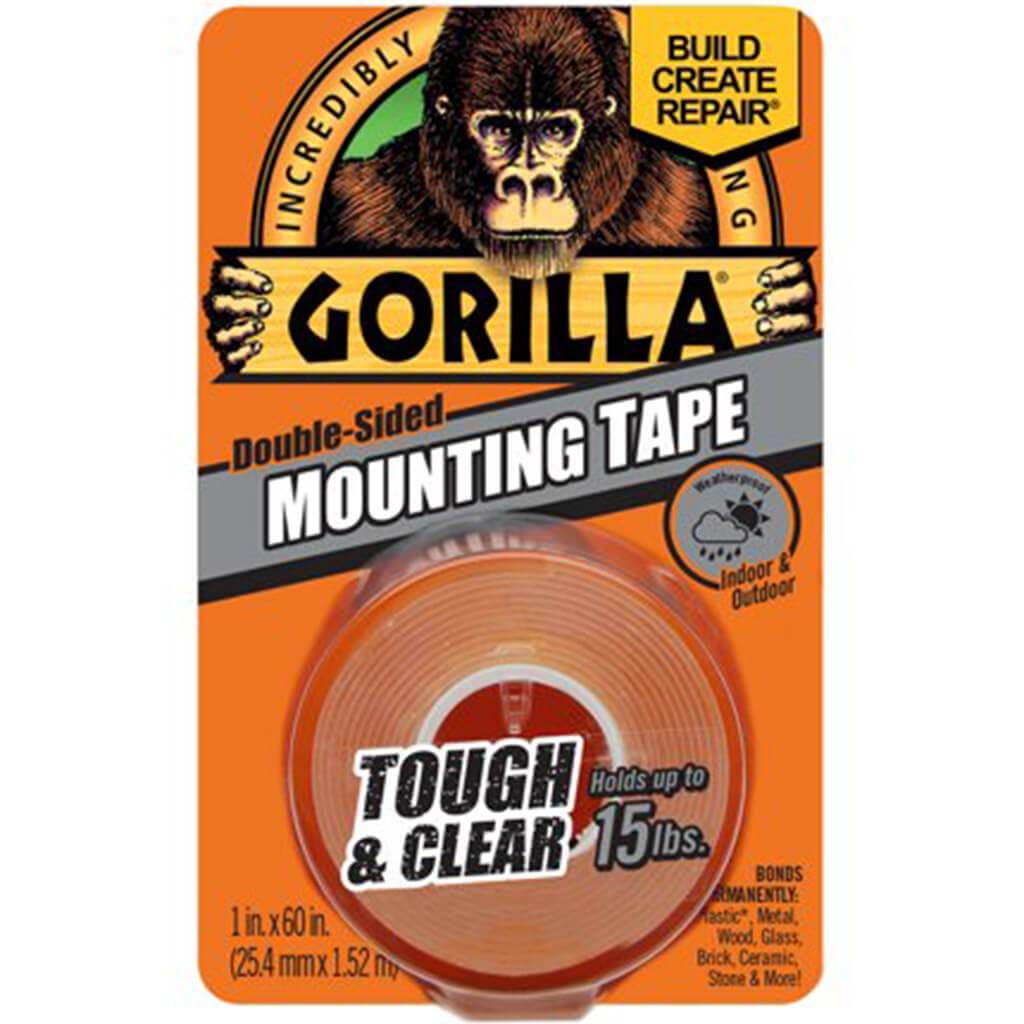 Gorilla Glue Tape Mounting