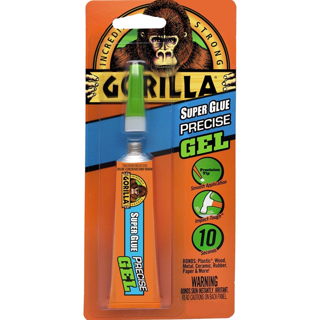 Gorilla Super Glue Precise Gel Clear