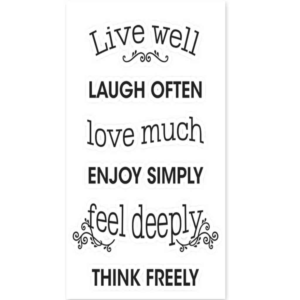 Craft Decor Wall Art Live Well