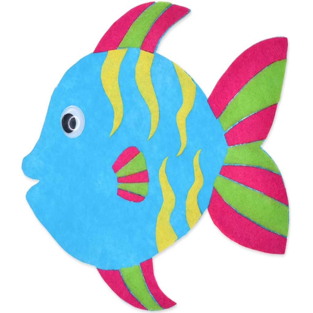 Diy Felt-Fun Character Kit Fish