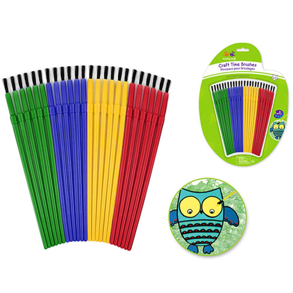 Lil&#39; Artist Craft Time Brushes Multi-Colored