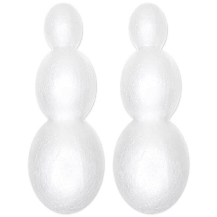 Polyfoam Snowman 2pc