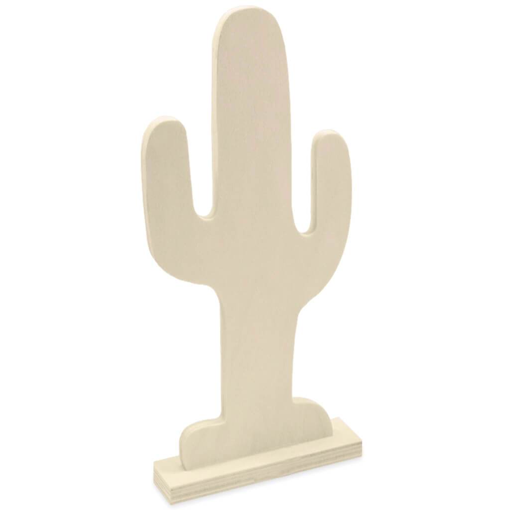 DIY Shape Standing Thick 1cm 10in - 11in Cactus