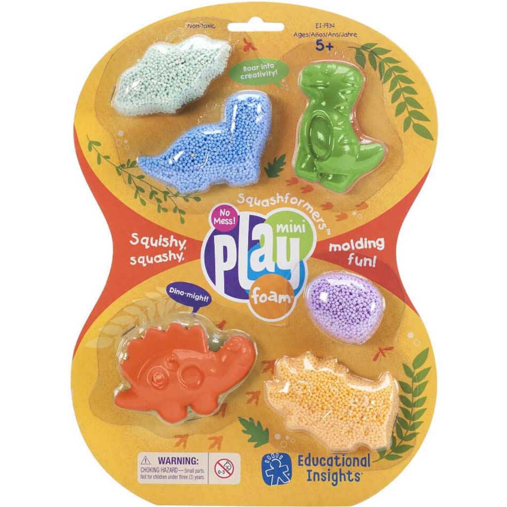 Playfoam Squashformers Dinosaurs