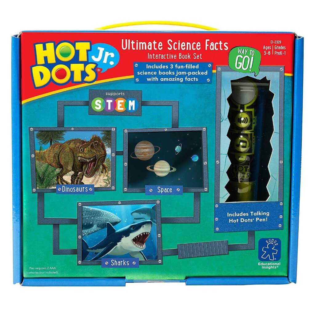 Hot Dots Jr. Ultimate Science Set + Pen