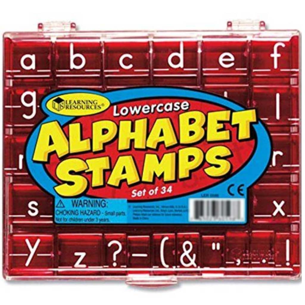 Lowercase Alphabet Stamps