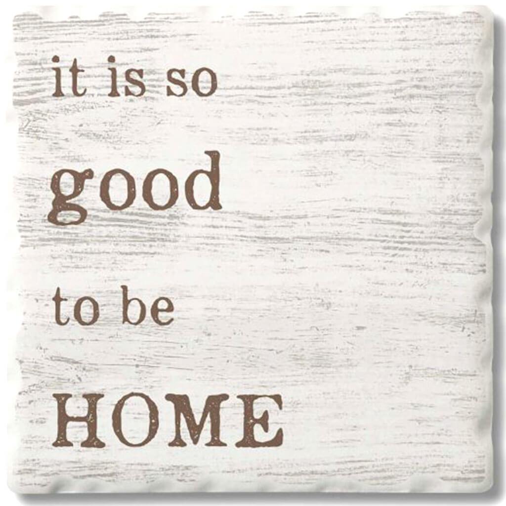 Single Tile Coaster Collection, Be Home