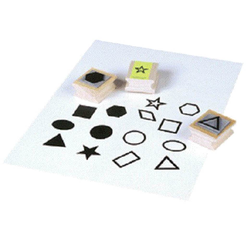 Shapes Outlines Stamp
