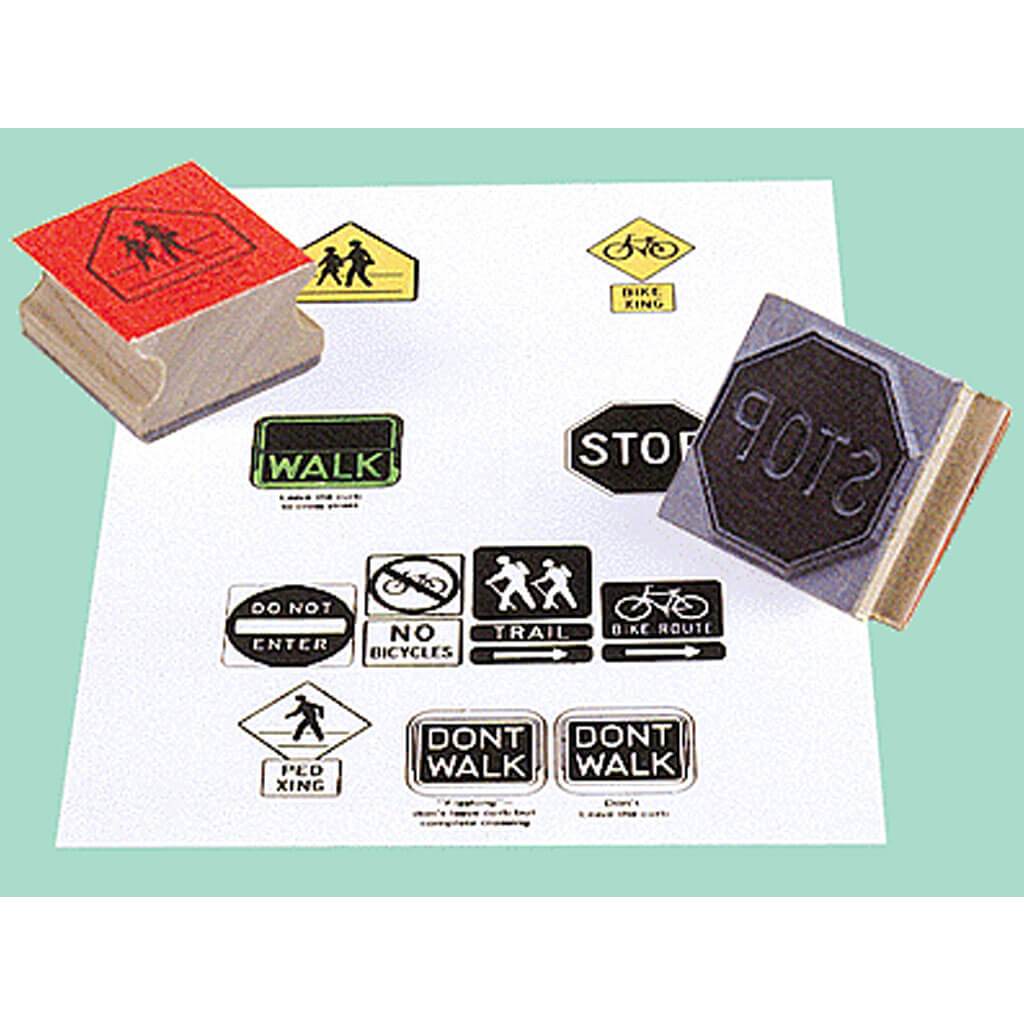 Safety Signs Stamp