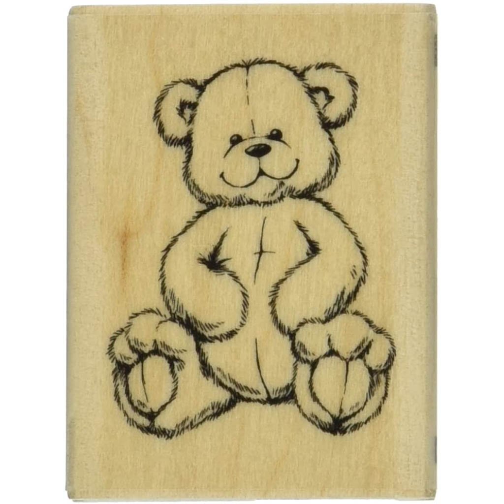 Jumbo French Bien Teddy Stamp