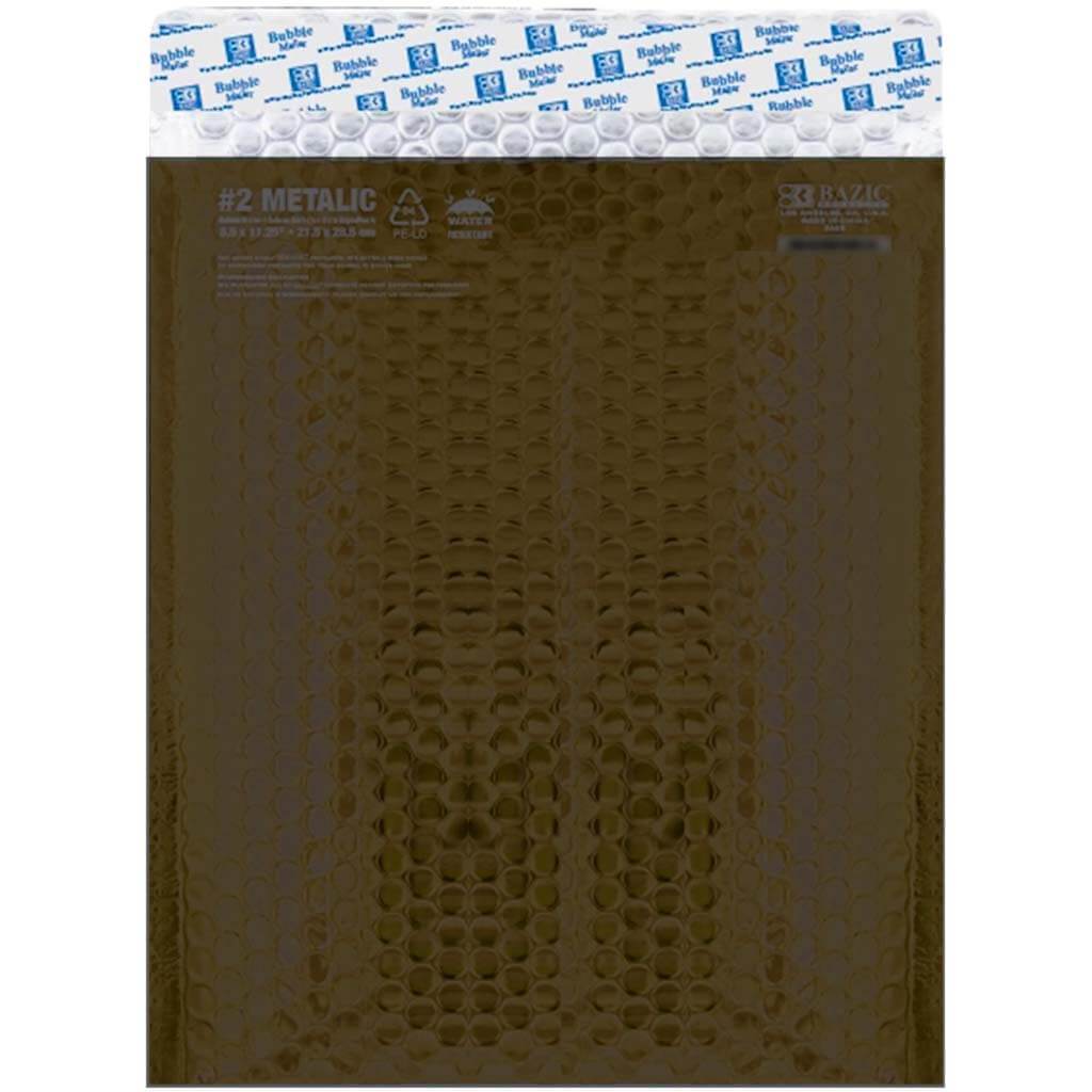 Bazic Metallic Bubble Mailer 8.5in x 11.25in