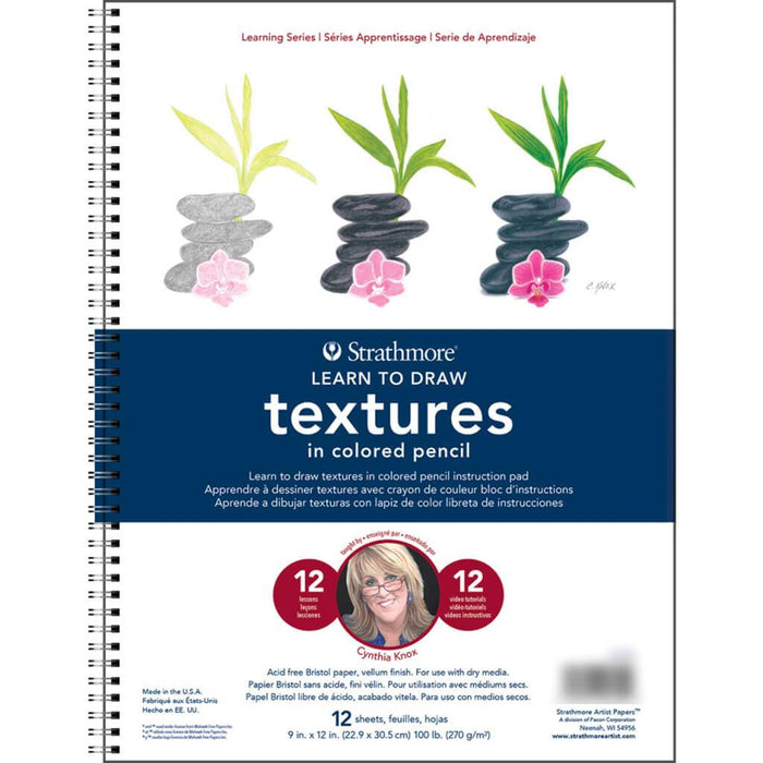 Learn to Draw Textures in Colored Pencil Pad