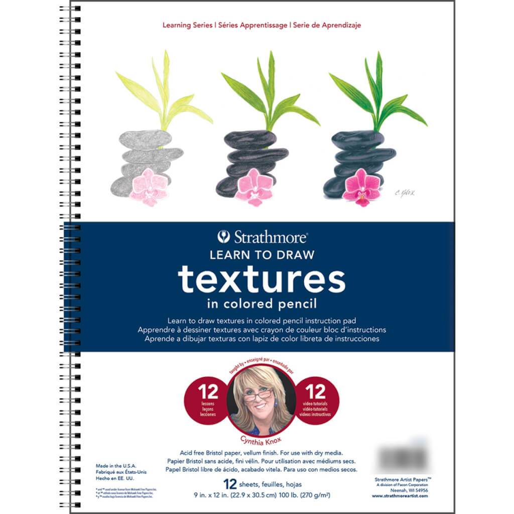 Learn to Draw Textures in Colored Pencil Pad