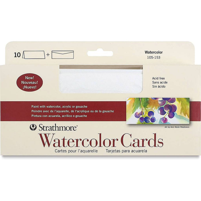 Card Watercolor Slim 3.8in x 9in