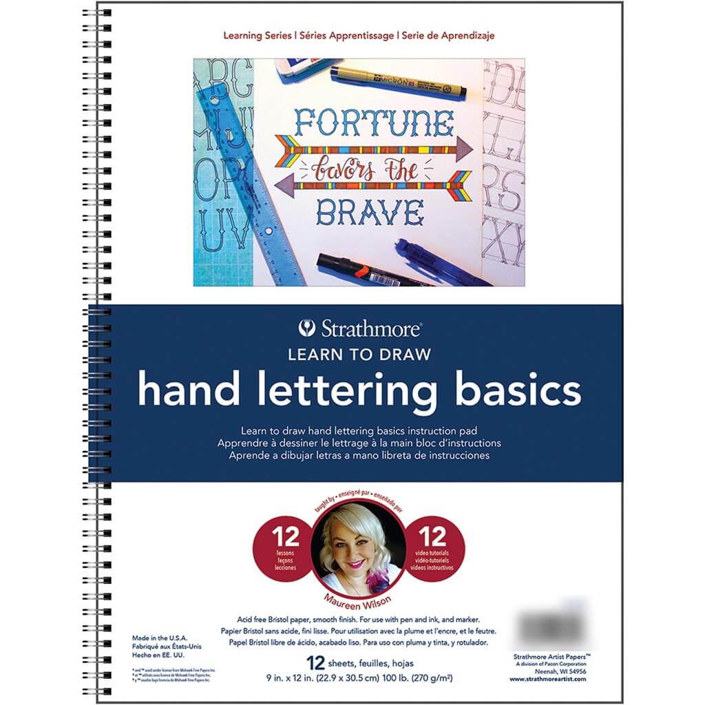 Strathmore Learning Series Hand Lettering Basics
