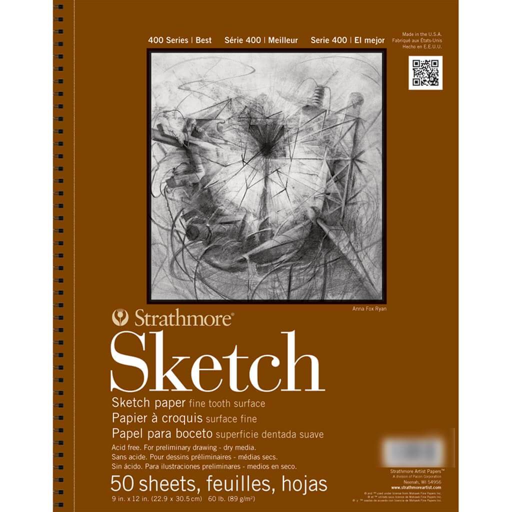 400 Series Sketch Paper Pads 9in x 12in