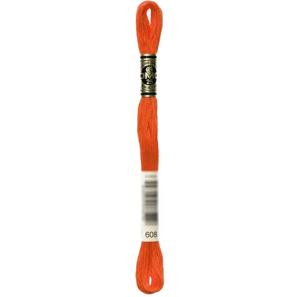 Dmc Floss Bright Orange Orange 