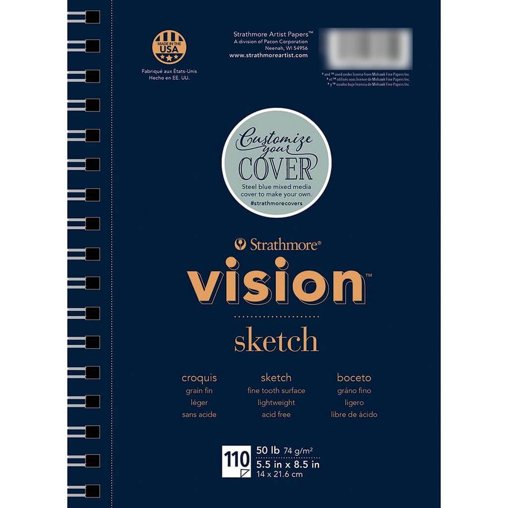 Strathmore Vision Custom Sketch Pad 5.5in x 8.5in