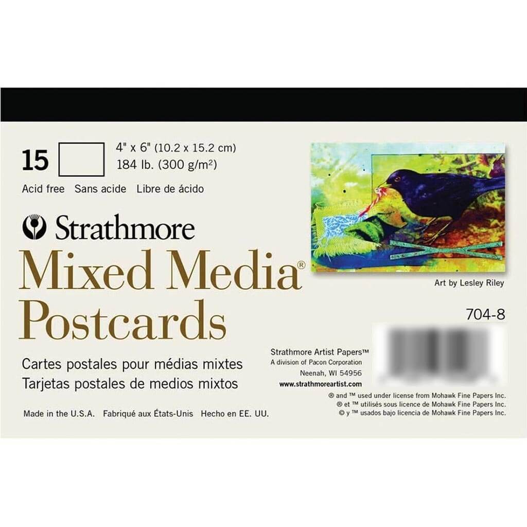 Mixed Media Postcards 4in x 6in