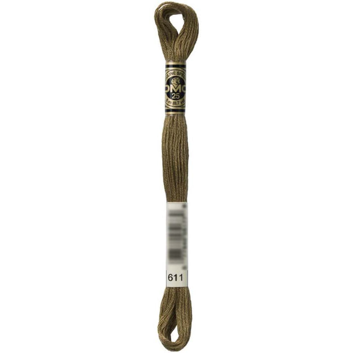Dmc Embroidery Floss Drab Brn-D 