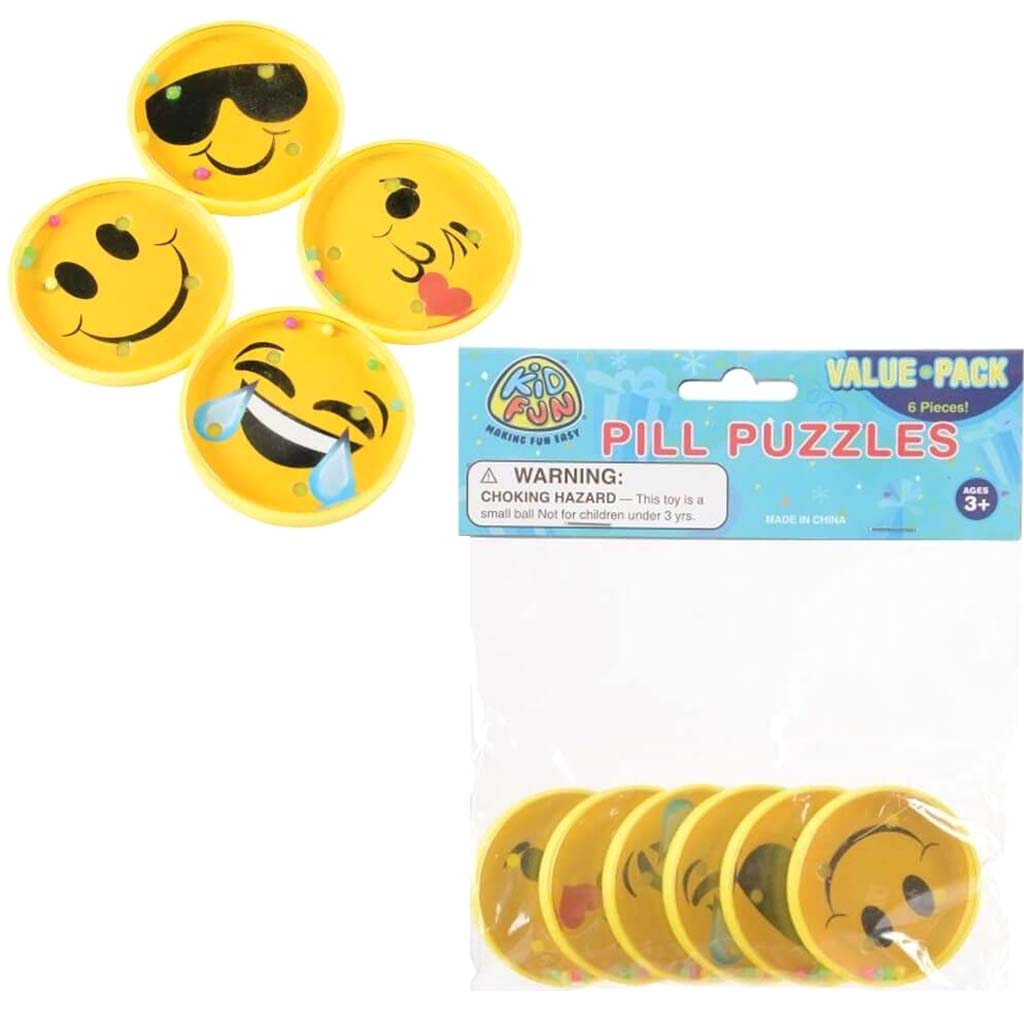 Emoticon Pill Puzzles