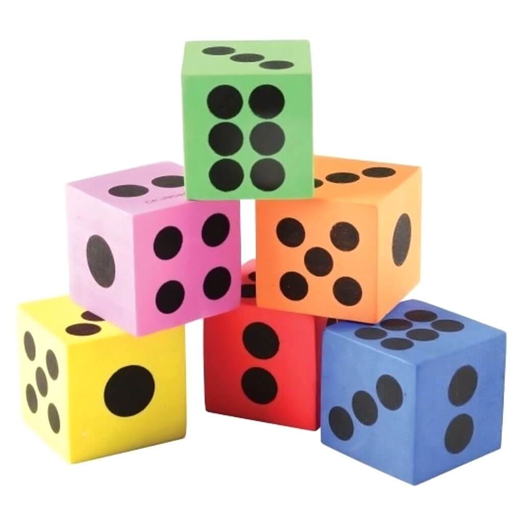 Mini Foam Dice