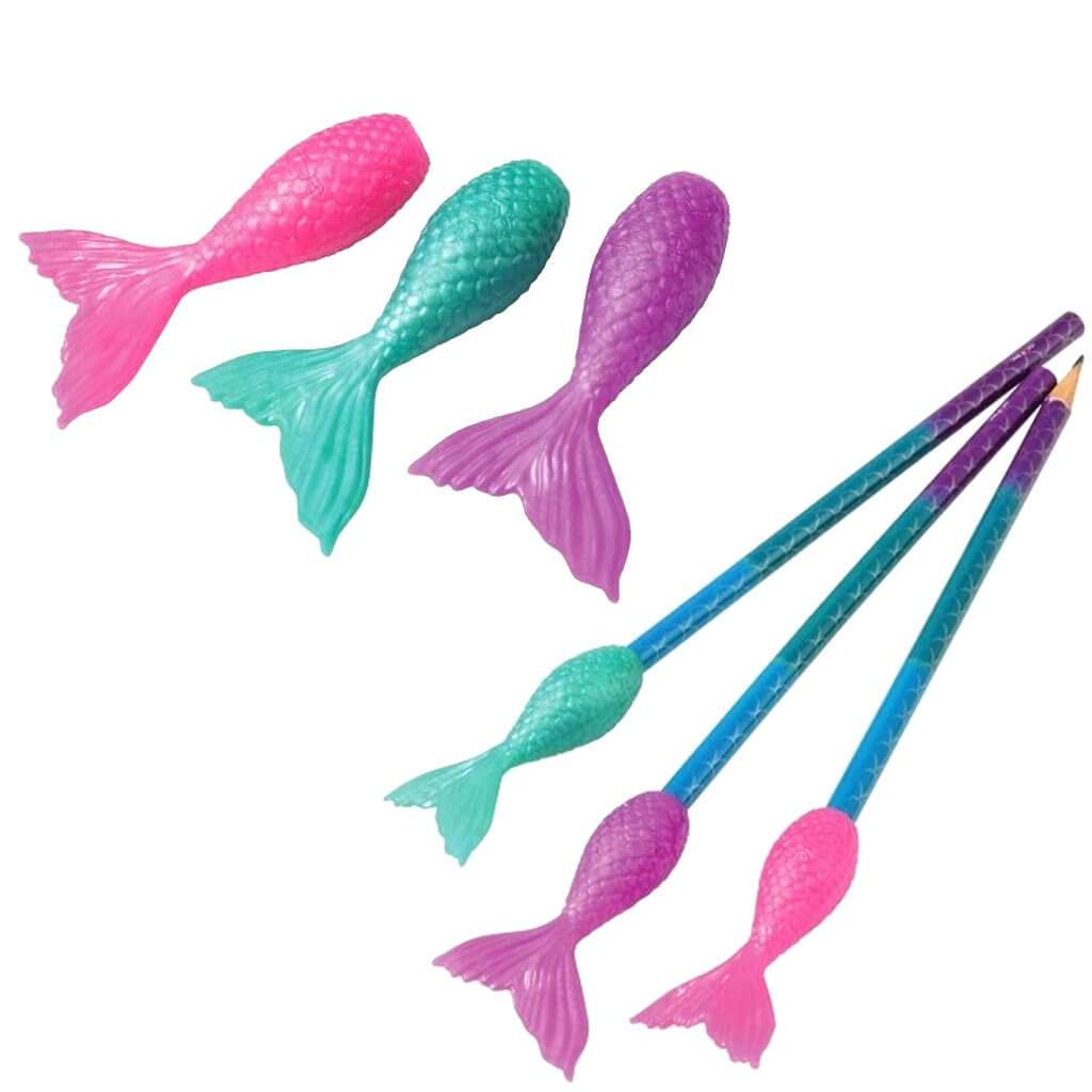 Mermaid Tail Pencil Toppers