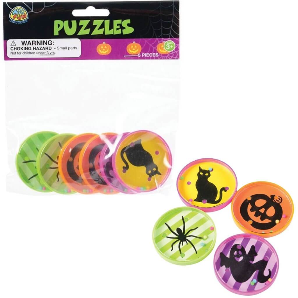 Halloween Puzzles 6-pc