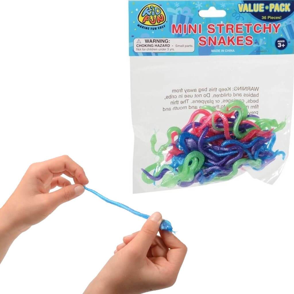 Stretchy Snakes 36-Pc