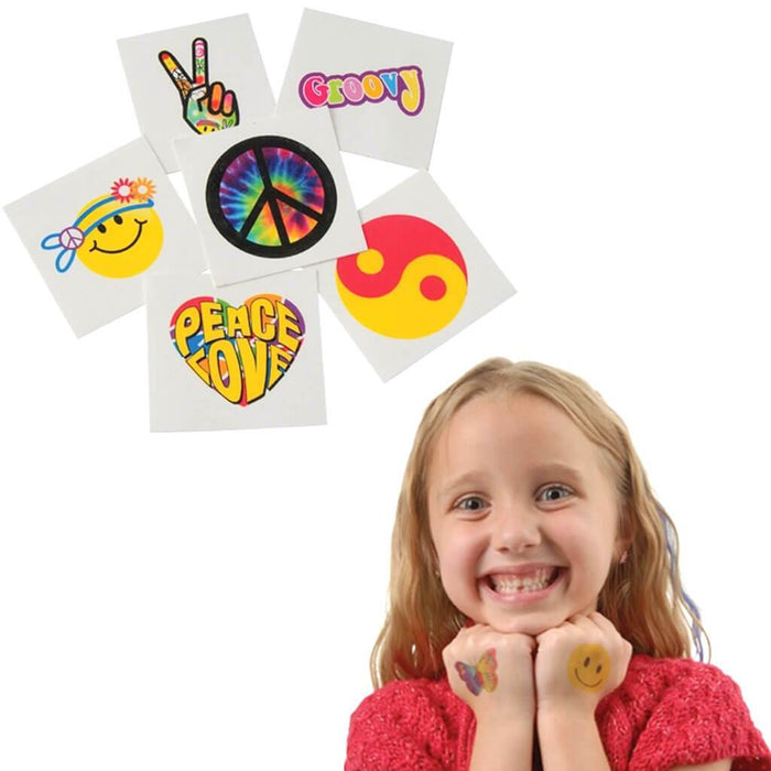 Retro Temporary Tattoos