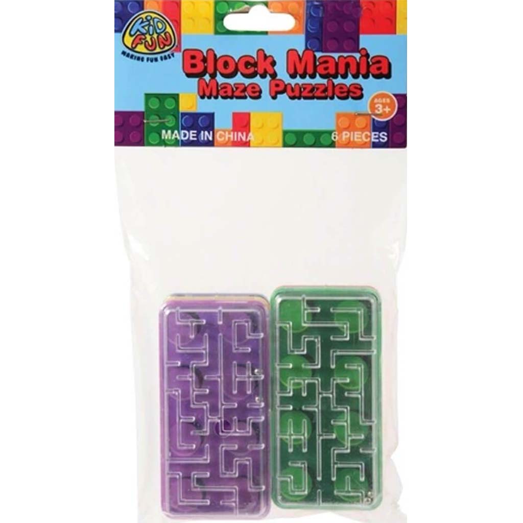 Block Mania Maze Puzzles