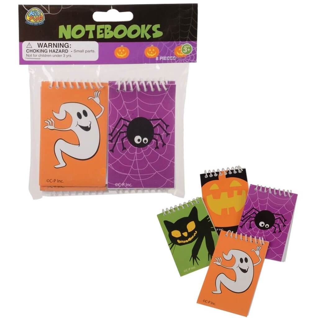 Halloween Notebooks 8 pc