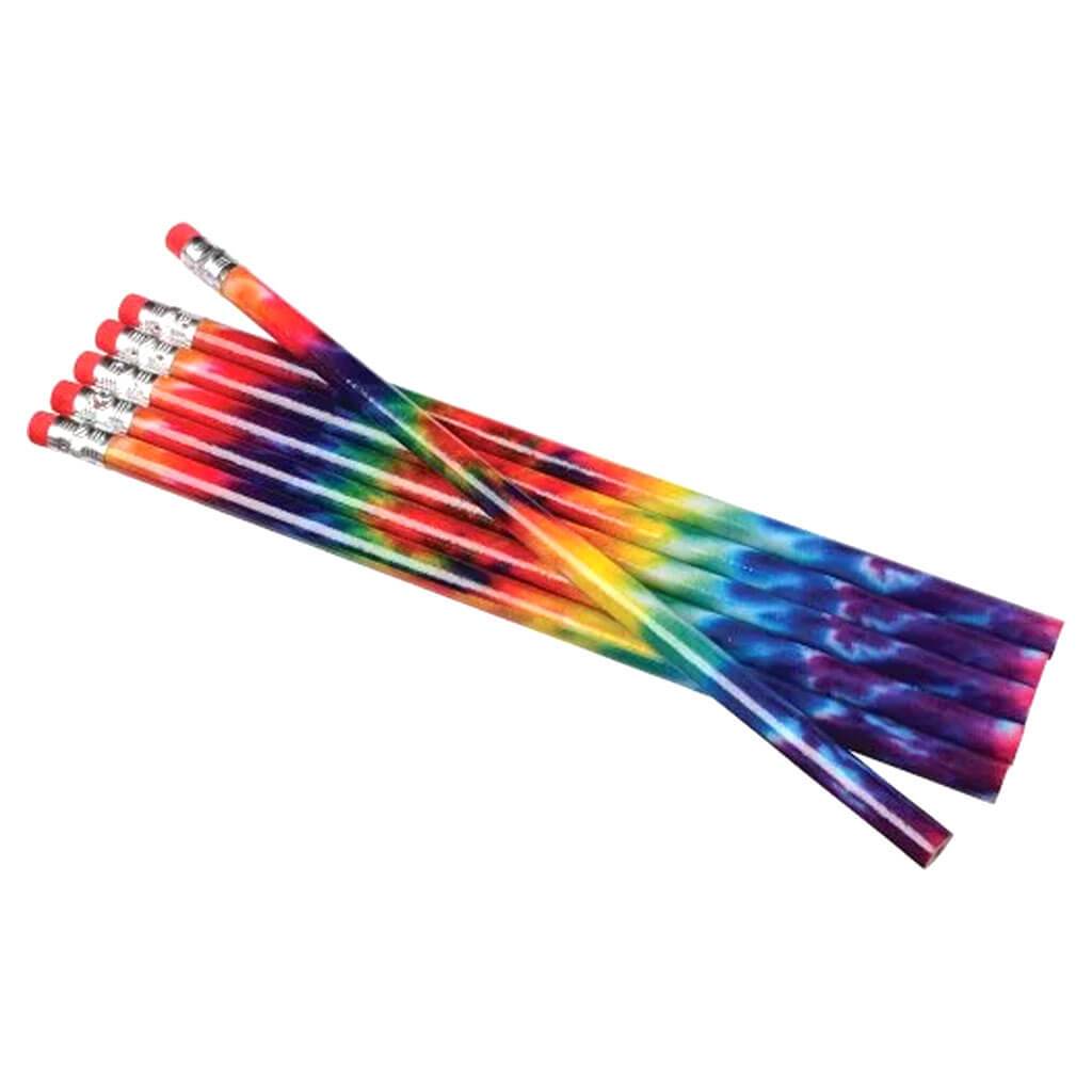 Tie Dye Pencils